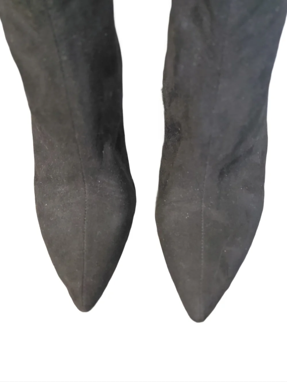 Jessica Simpson Black Suede Over-the-Knee Pointed Toe Boots Size 6.5